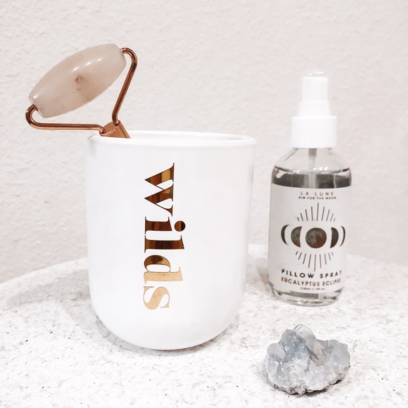 🤎Urban Outfitters Wilds Ceramic Vanity Cup Makeup Organizer - Picture 3 of 8